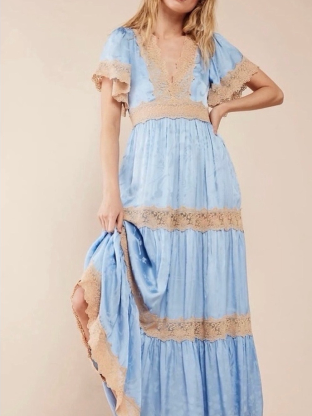 Spell Ocean Gown nwot Large